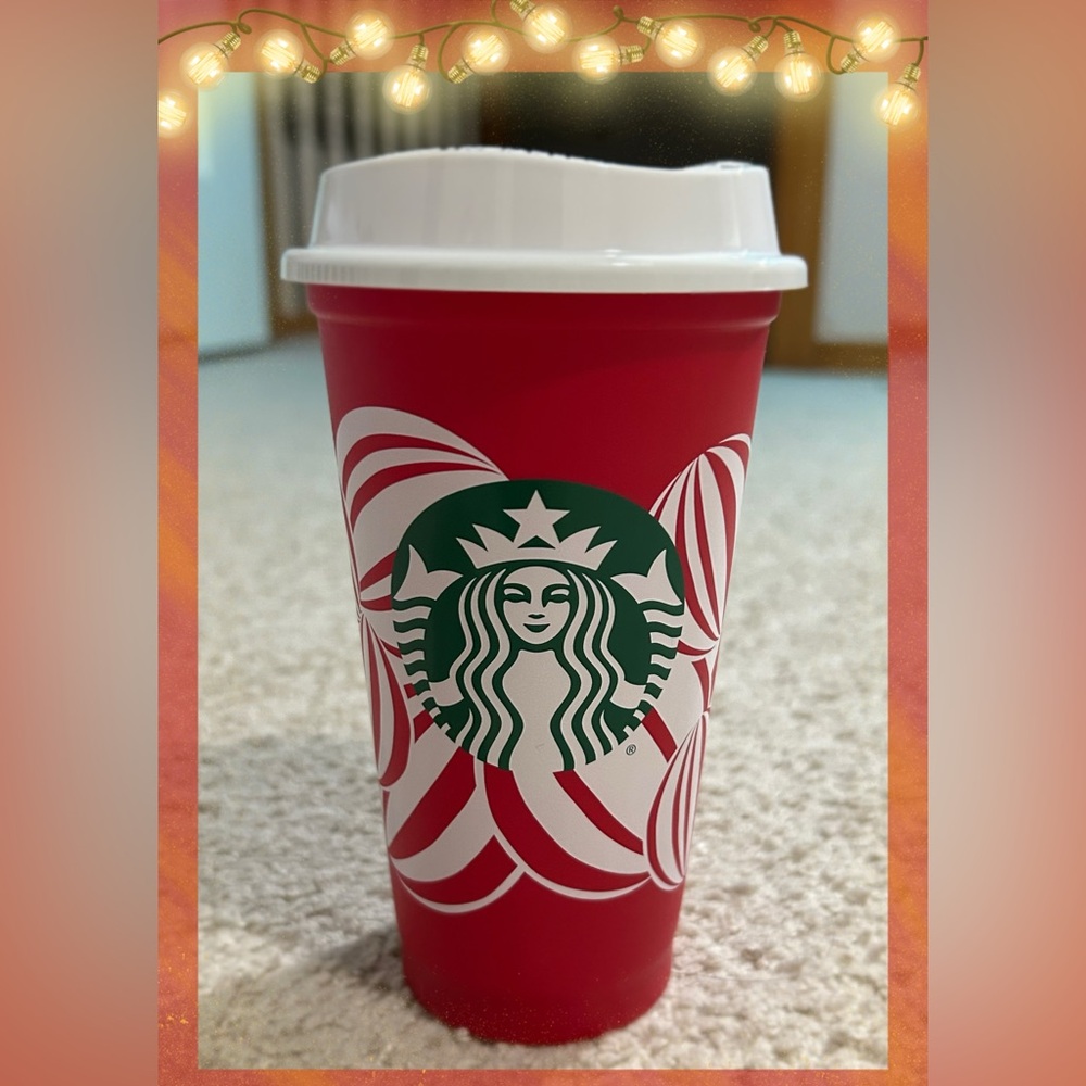 Starbucks Exclusive 2024 Holiday Red-Cup Day Reusable Hot Cup 16 oz